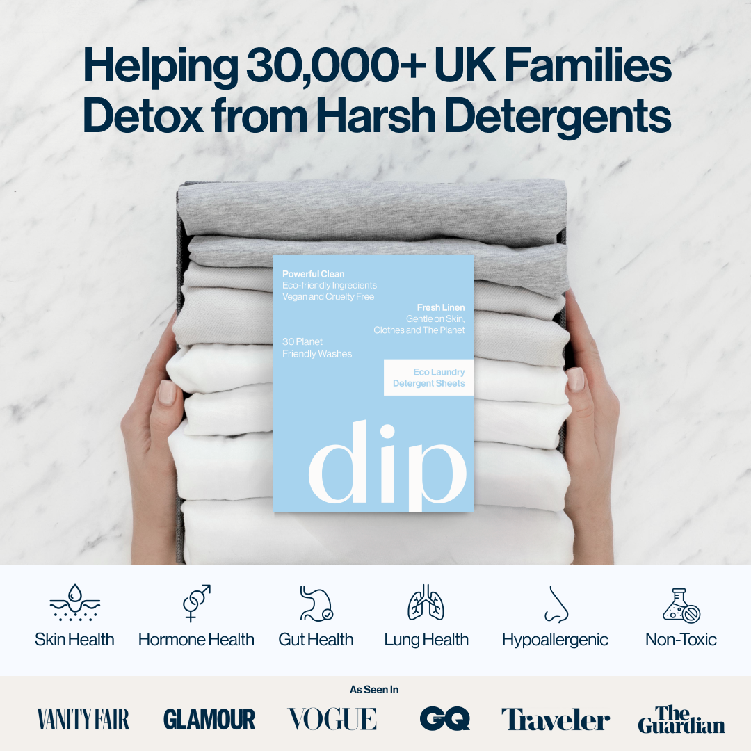 Dip Laundry Detergent Sheets