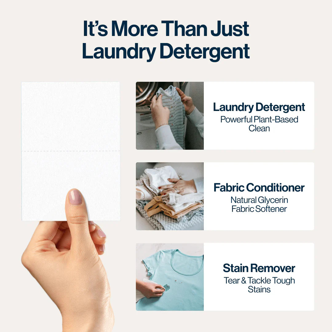 Dip Laundry Detergent Sheets